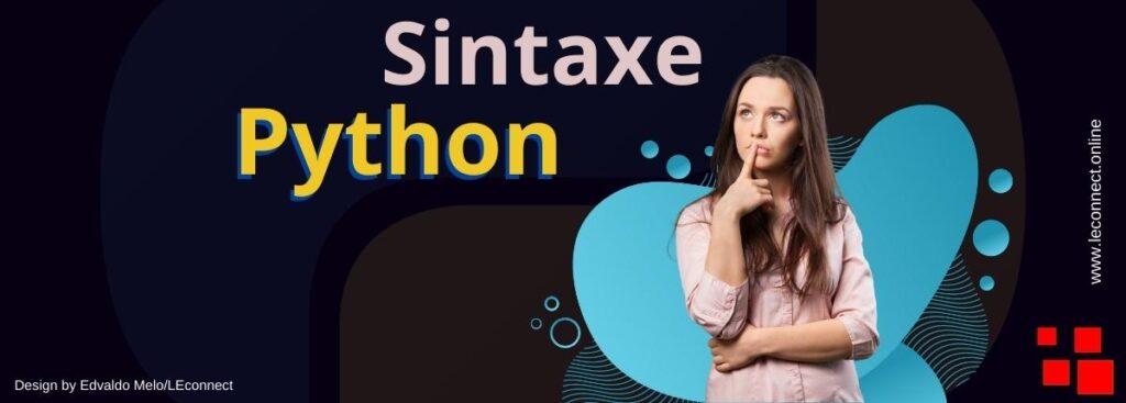 Você sabe a sintaxe do Python