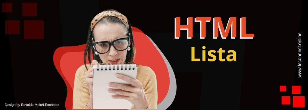 Listas HTML