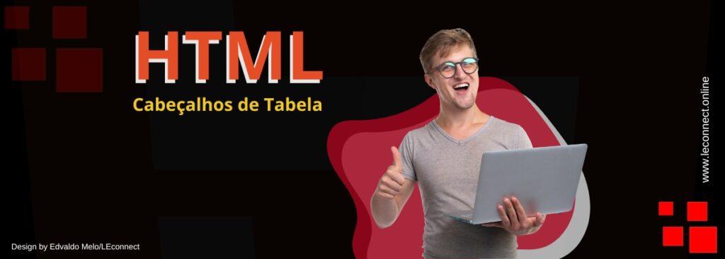 Cabeçalhos de tabela HTML